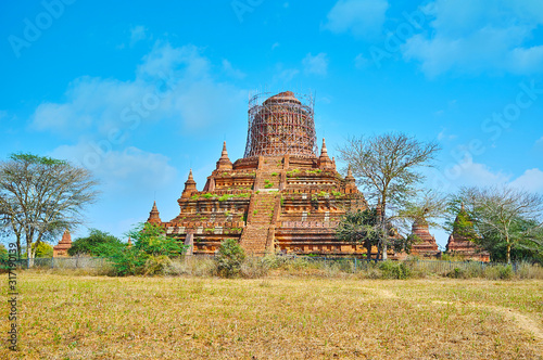 Bulethi Pagoda, Bagan, Myanmar photo