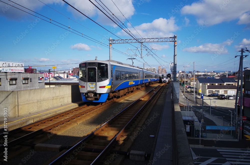 Naklejka premium Nankai Line Limited Express