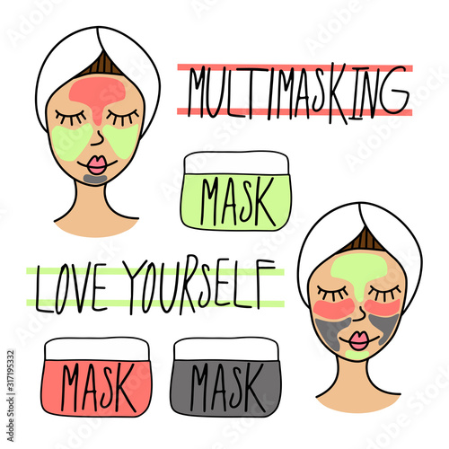 Skincare Face Multimasking photo