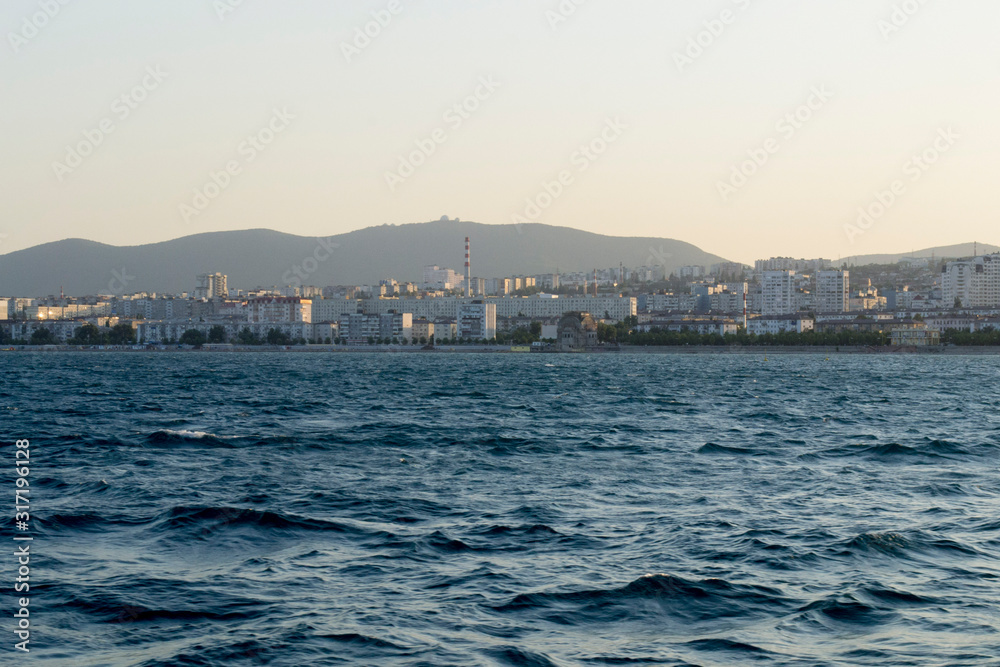 view of the city