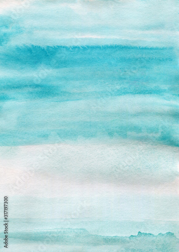  Blue watercolor background texture