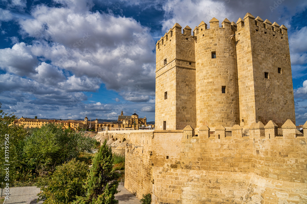 Calahorra Tower, Torre de la Calahorra in Cordoba, Spain