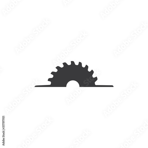 Metal saw logo