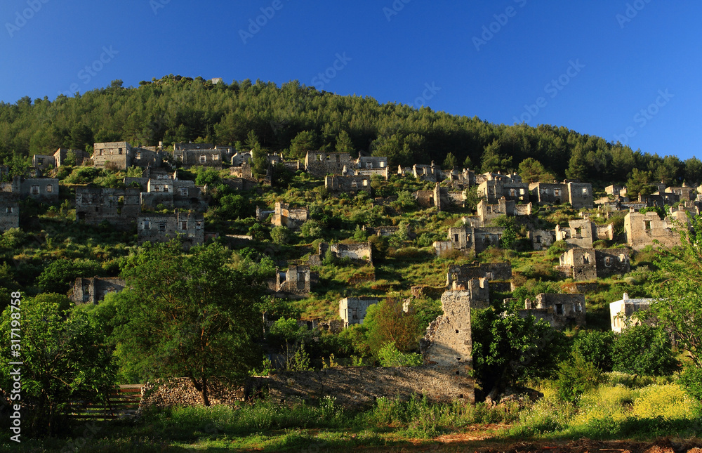 antic town kaya köy fethiye 