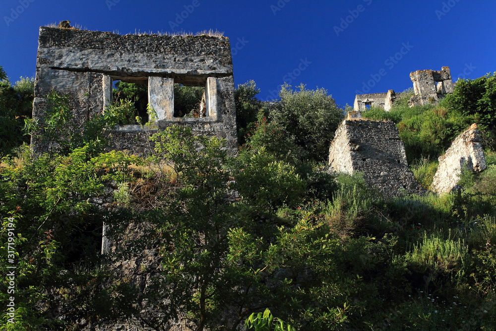 antic town kaya köy fethiye 