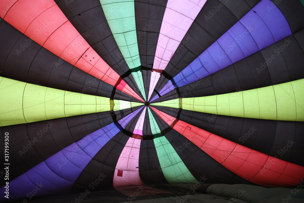 Obraz premium Teotihuacan's, hot air ballon adventure. AMAZING!!!..