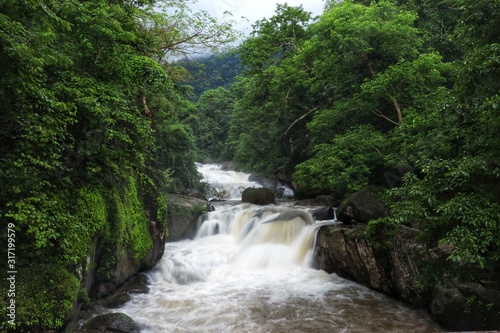 Nang rong waterfall at Nakhonnayok province, Thailand
