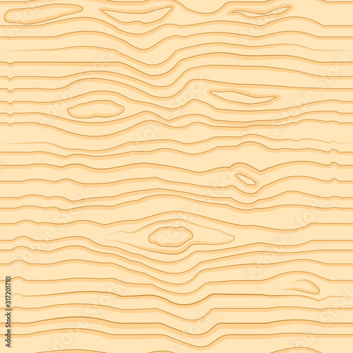 Simple wooden texture.  Vintage timber background. Seamless vector pattern.
