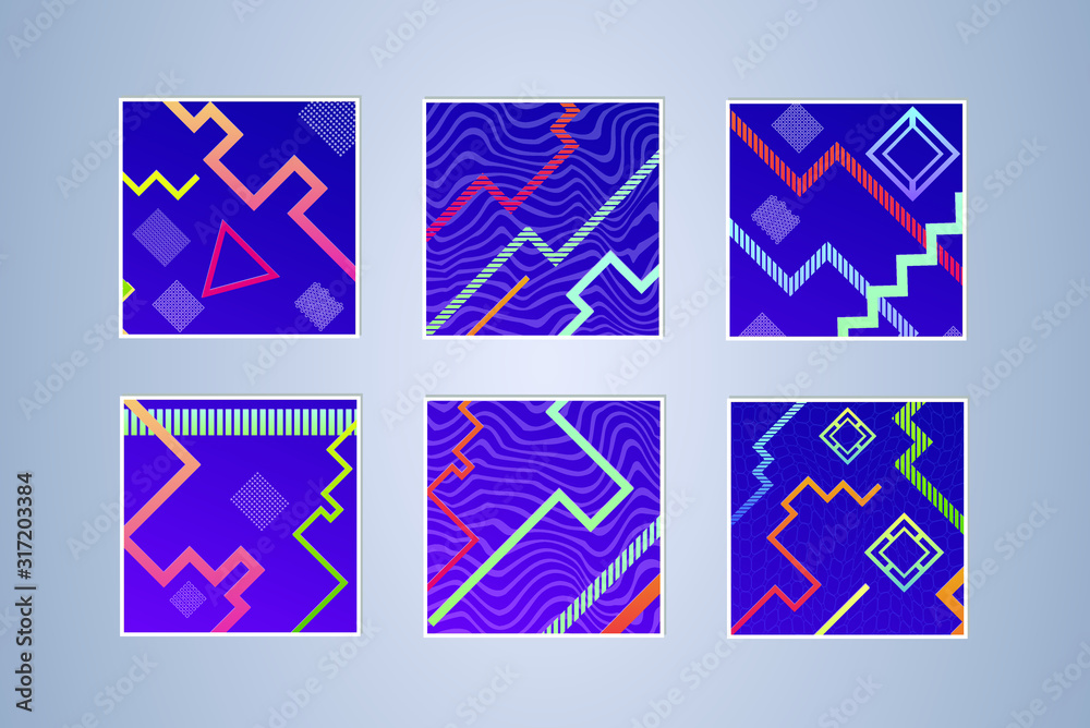 Abstract vector covers design with line, gradient and vibrant color. Simply geometric background Abstract vector covers design with line, gradient and vibrant color. Simply geometric background