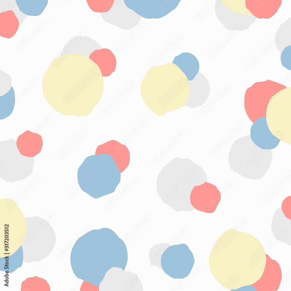 Abstract colorful minimal design of circle pattern design decoration background. illustration vector eps10 Abstract colorful minimal design of circle pattern design decoration background. illustration vector eps10