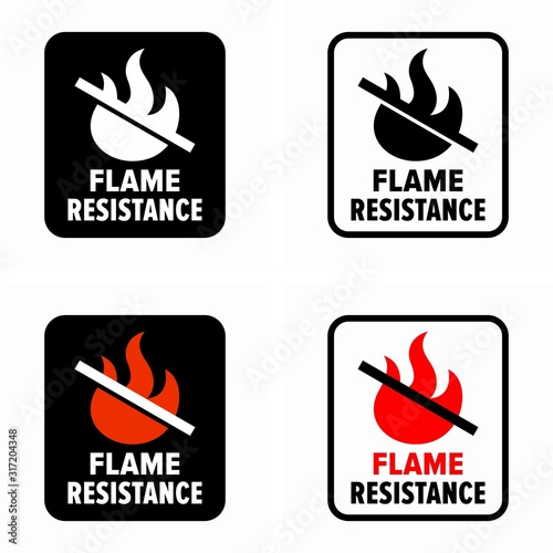 Flame resistance, fire resistant or retardant technology
