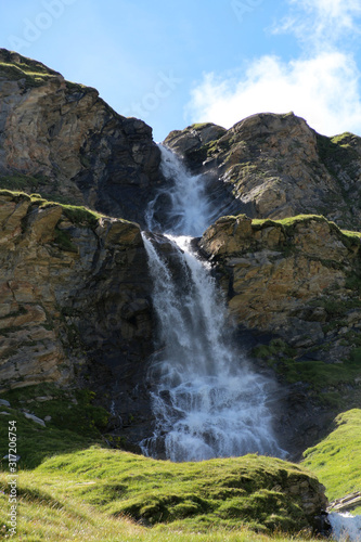 Wasserfall  Alpen-  sterreich