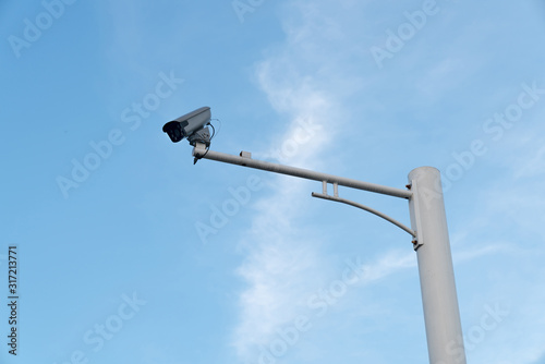 surveillance camera outdoors