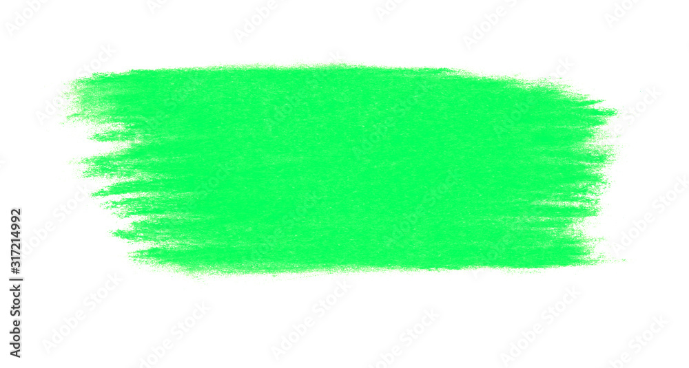 Handgemalter grüner Hintergrund - Buntstift