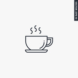 Coffee line icon