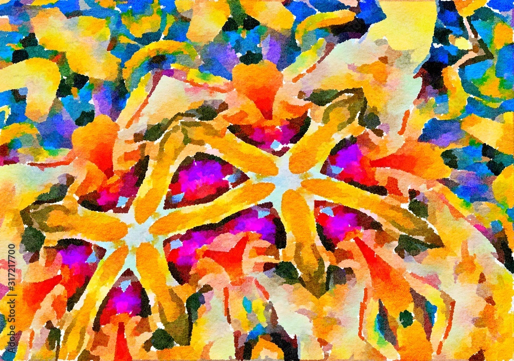 Fototapeta premium abstract background with watercolor texture, Oil paint. ink paper, concrete wall graffiti. painted rough surface background for Christmas , banner, business, card