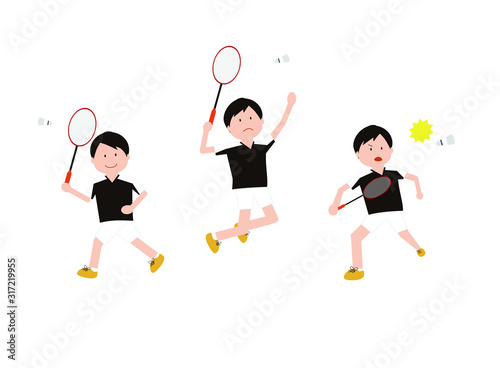 badminton, man, sports