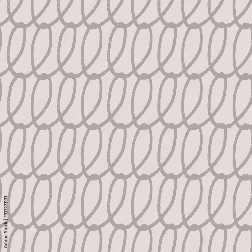 Vector repeat seamless curls pattern print background