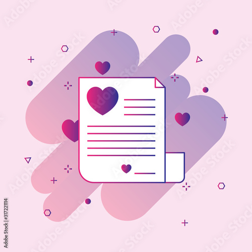  Favorite document file line icon