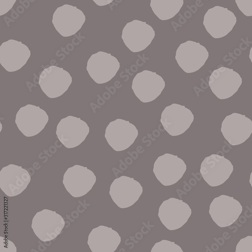Vector repeat seamless dots pattern print background