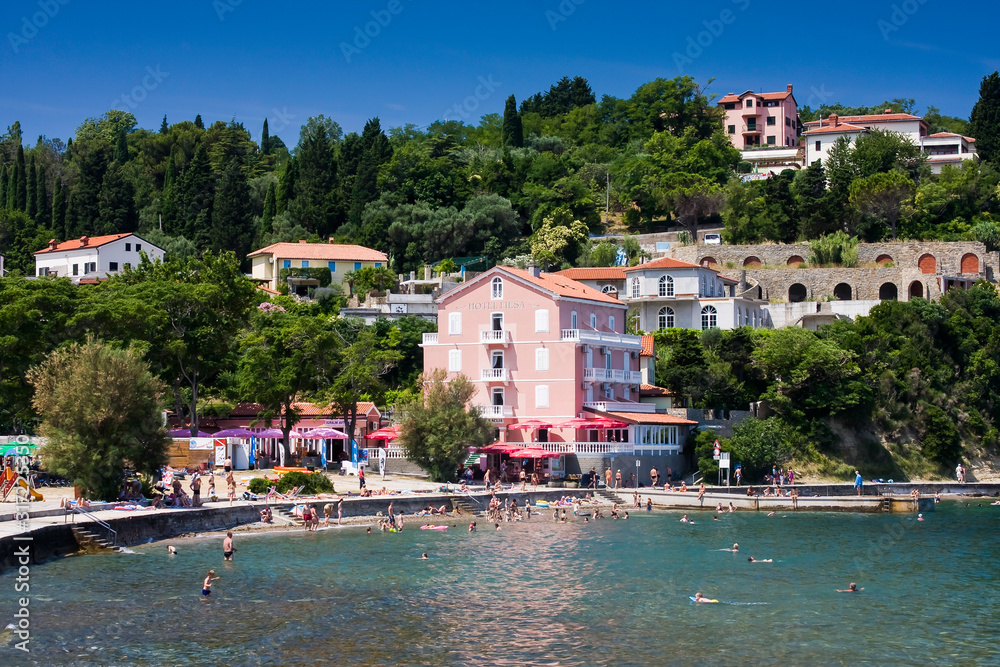 Bay of Fiesa, Piran, Istria, Adria, Slovenia, Europe