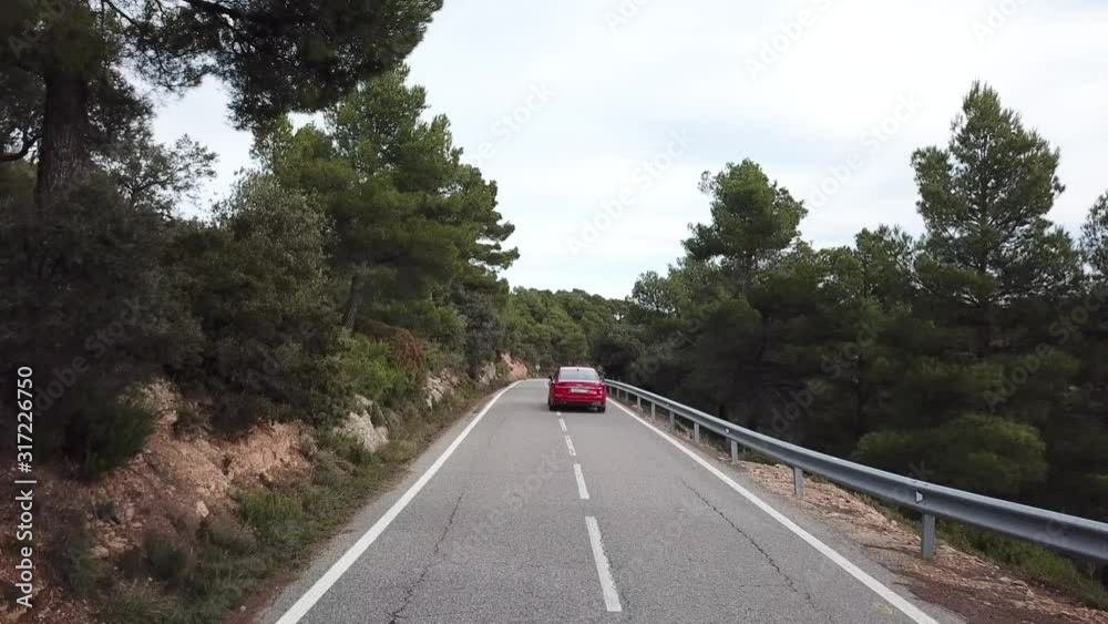 Audi A6 rides through the hills of Portugal Audi A6 rides through the hills of Portugal