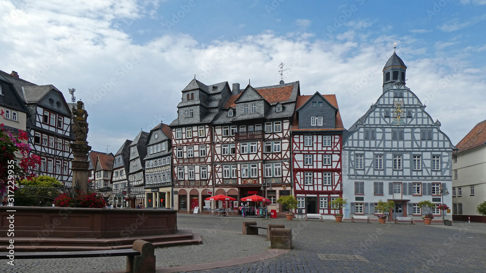 Marktplkatz  von Butzbach