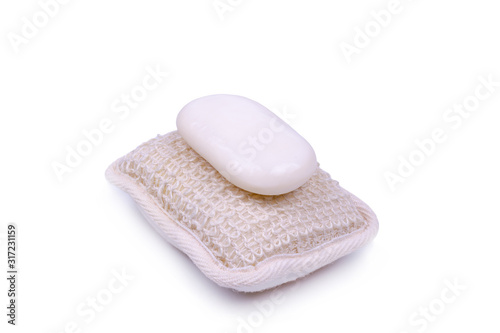 soap and washcloth