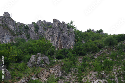 Vrachanska Skaklya Waterfall - the highest in Bulgaria - 141 meters, and around him.