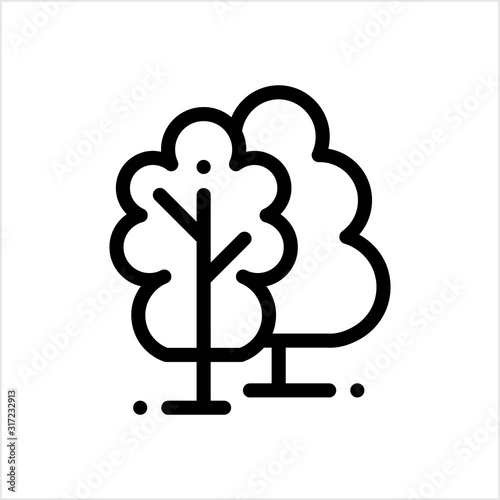 Forest Icon, Tree Icon, Nature Icon