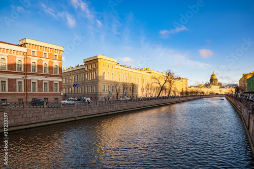 Canal Gribobedov. Urban View of Saint Petersburg. Russia. © BRIAN_KINNEY