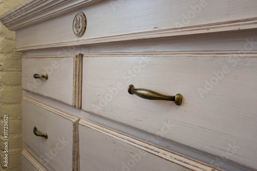 Wooden furniture in classic style