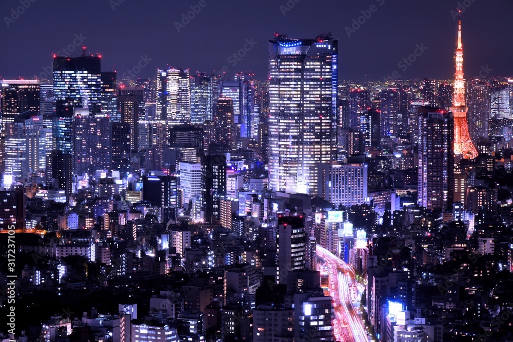東京の夜景