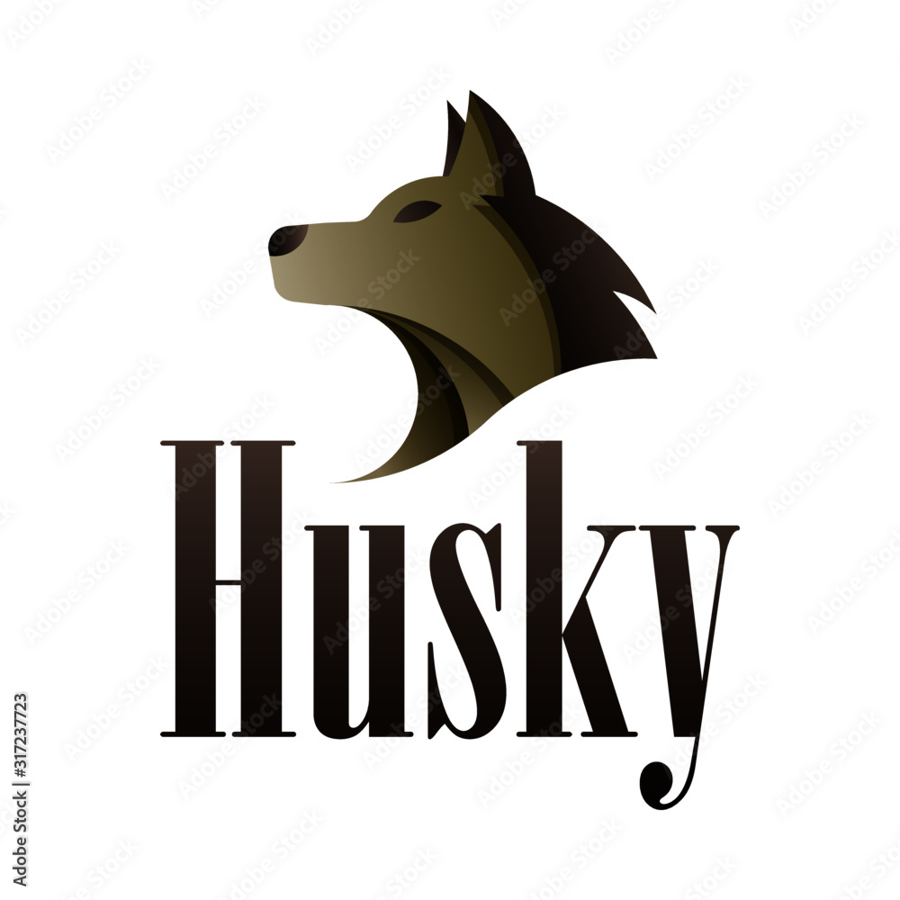 Husky logo/icon. Isolated On White vector. Golden ratio. Nature and animal logo. Stock Vector | Adobe Stock Husky logo/icon. Isolated On White vector. Golden ratio. Nature and animal logo. Stock Vector | Adobe Stock