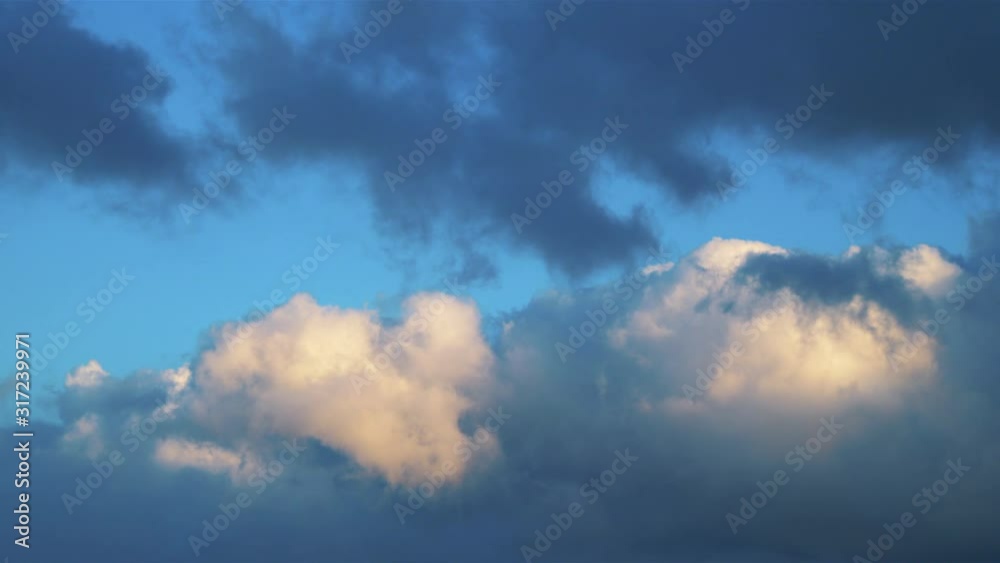 Time lapse video of changing cloudscape in 4K Time lapse video of changing cloudscape in 4K