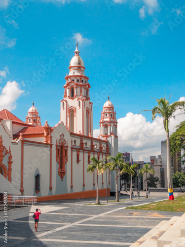 View of National Pantheon in Caracas, Venezuela photo