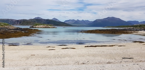 Sommersøy beach in the North of Norway