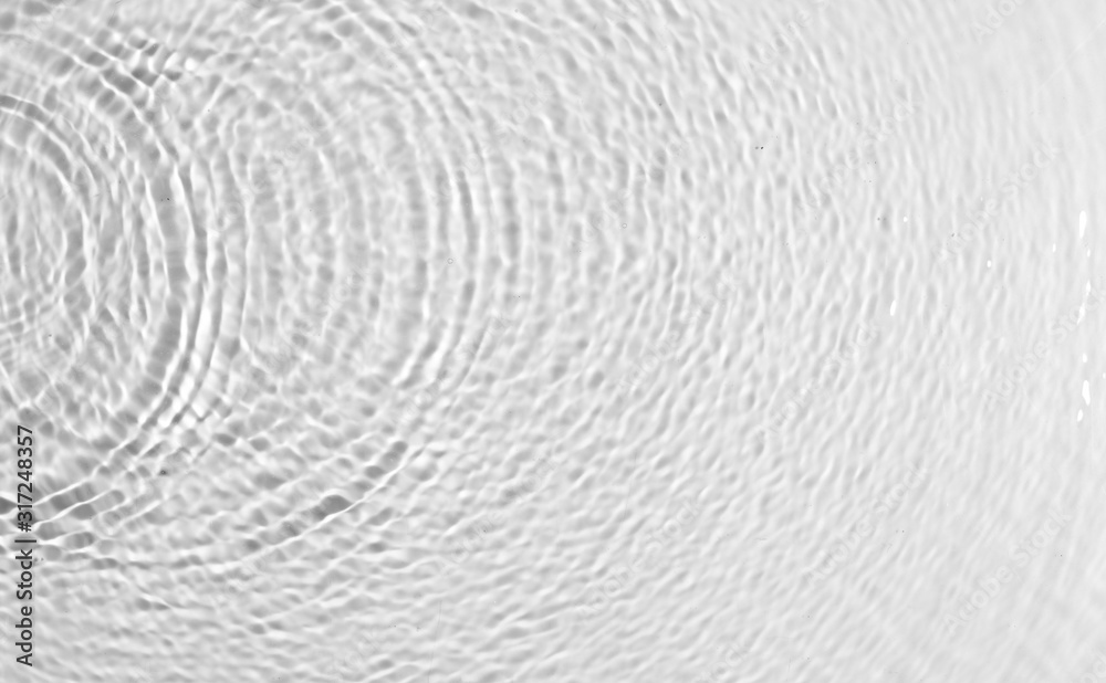 texture of splashing clean water on gray background