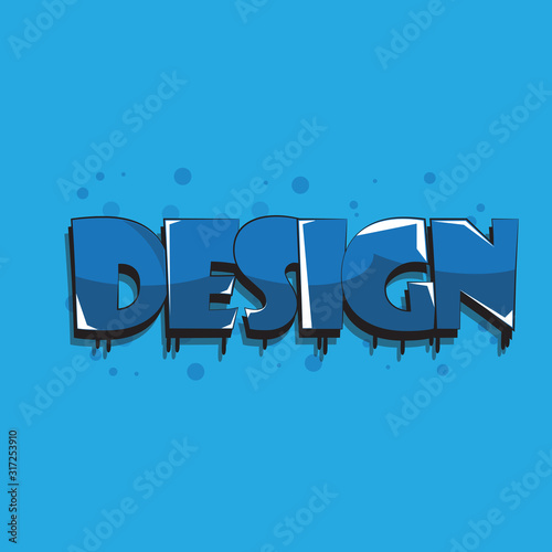 design font vector for logo design