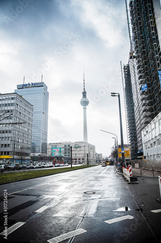 Photography Regen in Berlin im Winter