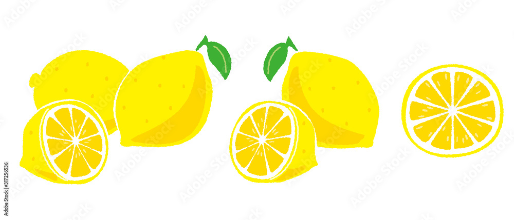 レモンのイラスト Stock ベクター Adobe Stock
