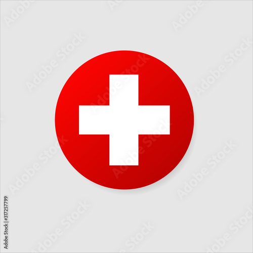 First aid kit vector icon - Vector
