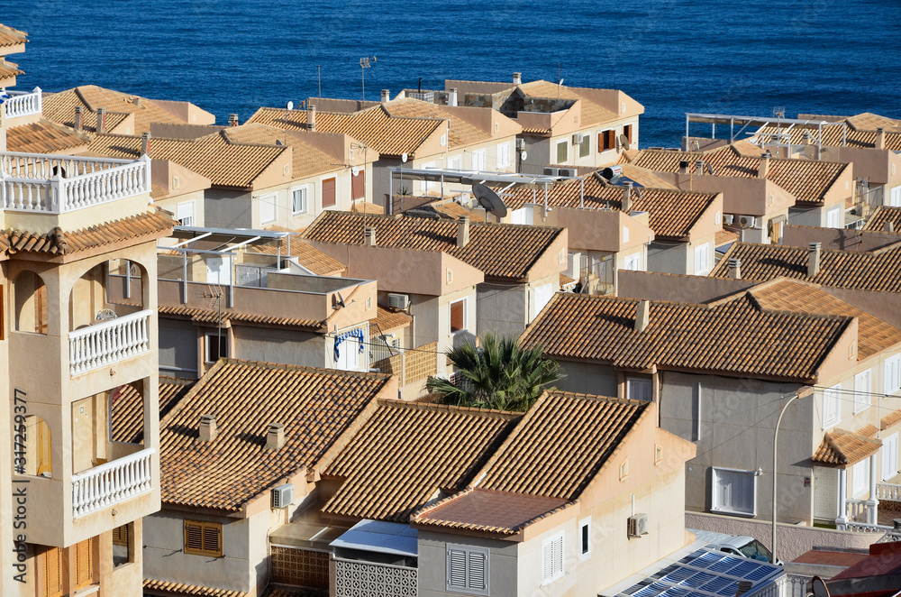Fototapeta premium Feriensiedlung in Torrevieja, Coste Blanca