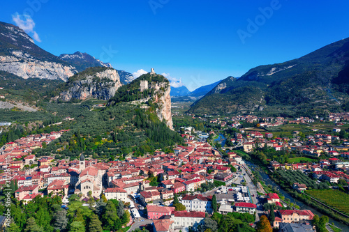 Bild auf Leinwand Arco in Italy is a beautiful city