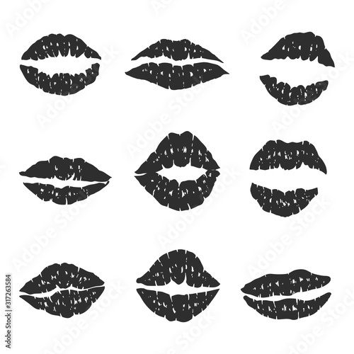 Wallpaper Mural Lips Torontodigital.ca