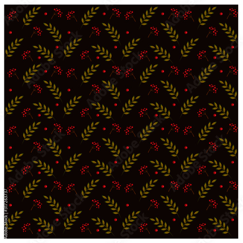vector pattern with beautiful elements