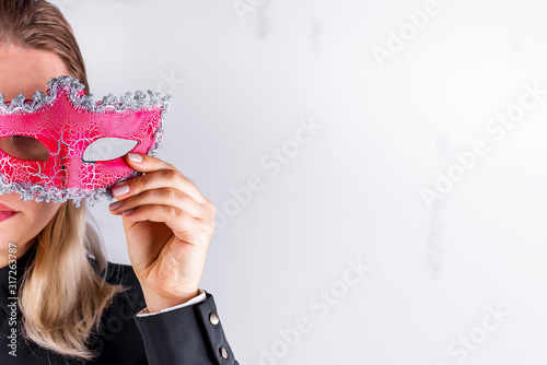 Canvas Print Two sides of a human being