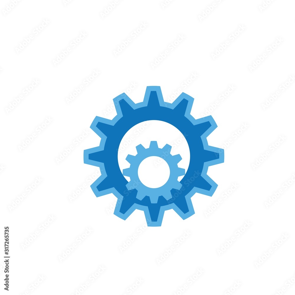 Gear logo design template vector illustration Gear logo design template vector illustration