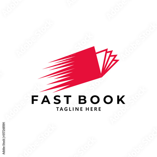 book logo icon vector isolated