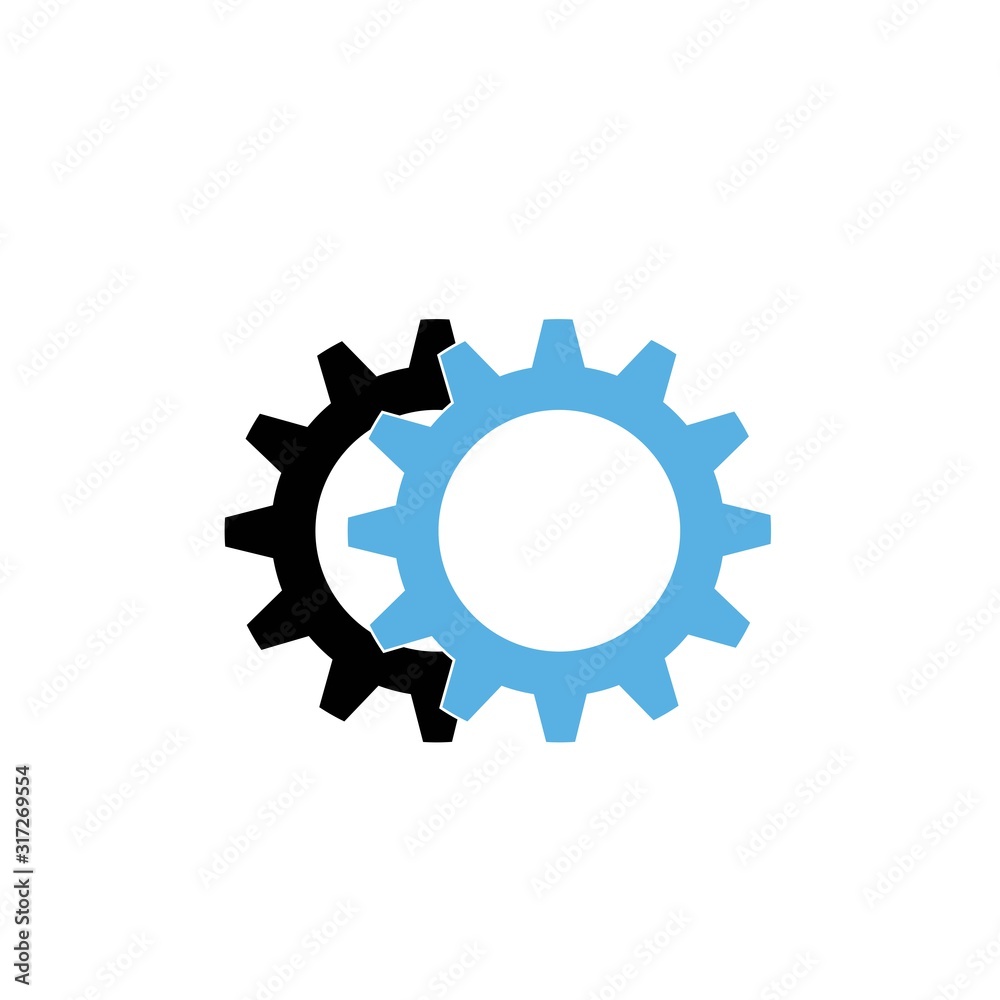 Gear logo design template vector illustration Gear logo design template vector illustration